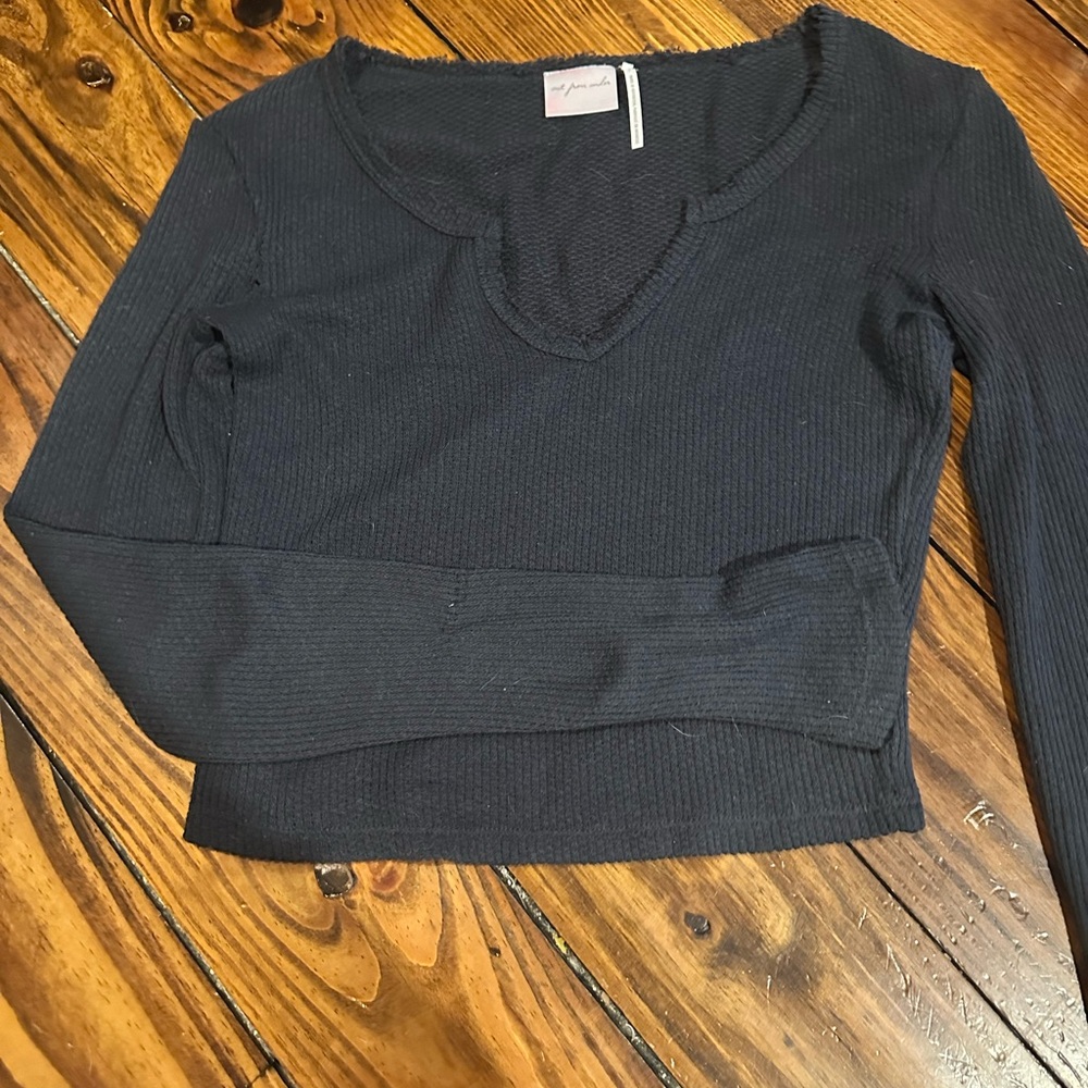 Out From Under Black Long Sleeve Size Smalls